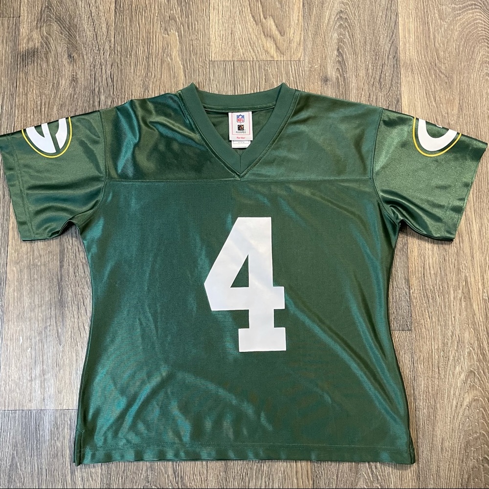 NFL for Her Green Bay Packers Womens M Stitched Jersey Football Brett Farve 4